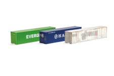 Herpa 066730-002 - TT - Container Evergreen/Hanjin (3 Stück)